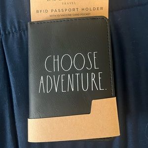 Rae Dunn Travel RFID Passport Holder w/ID or Vaccine Card Pocket